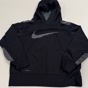 Nike Black and Gray Hoodie